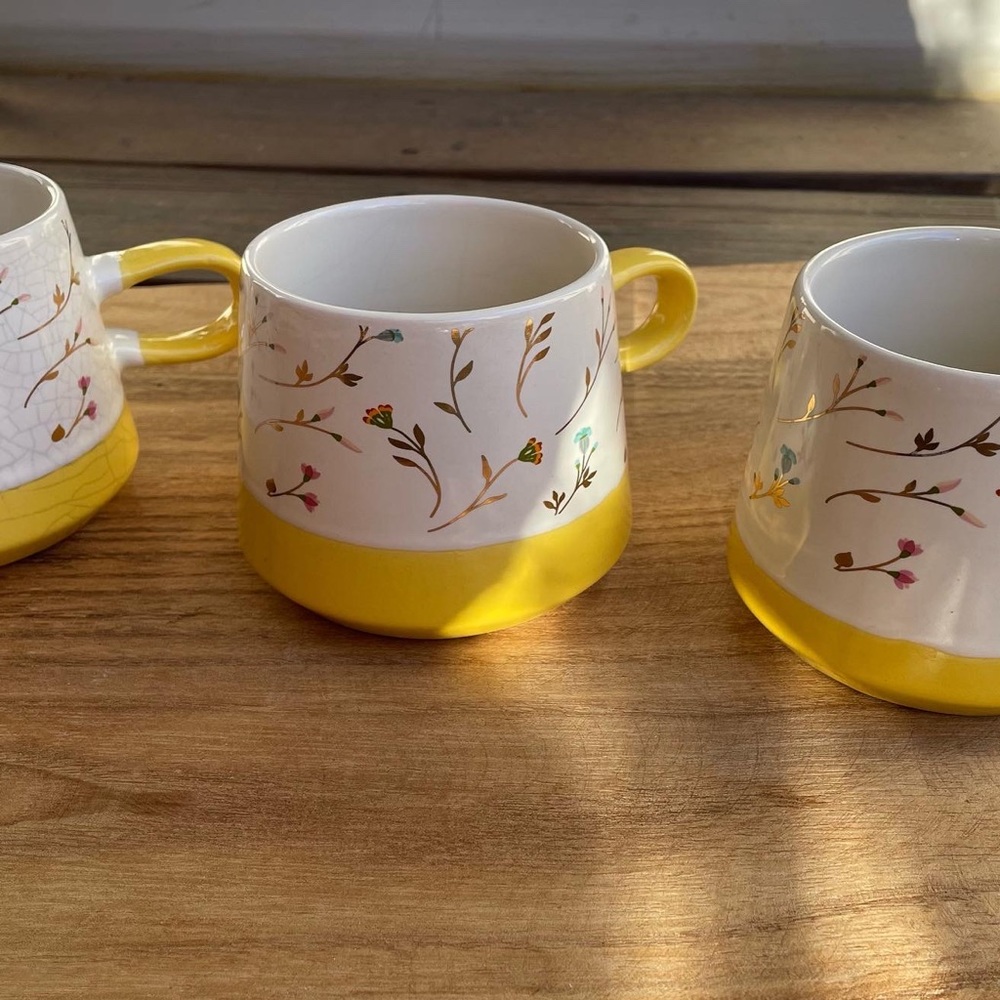 Mimi Premium Collection Floral Coffee/Tea Mugs